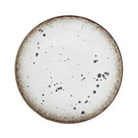 petite assiette gres rustique campagne beige brun madam stoltz