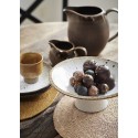 petite assiette gres rustique campagne beige brun madam stoltz