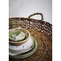 petite assiette gres rustique campagne beige brun madam stoltz