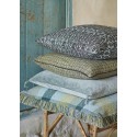 grande housse coussin a carreaux vert menthe madam stoltz