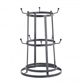 porte mugs tasses a poser metal noir madam stoltz