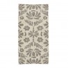tapis fleuri beige gris tufte madam stoltz