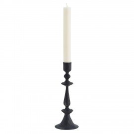 bougeoir fer forge noir madam stoltz