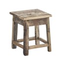 Petit tabouret rustique bois recyclé Madam Stoltz