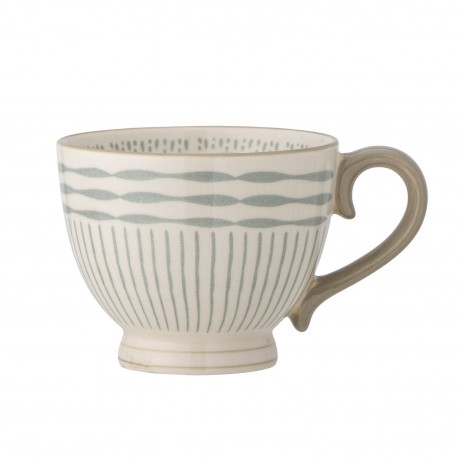 tasse a the classique shabby chic bleu bloomingville maple