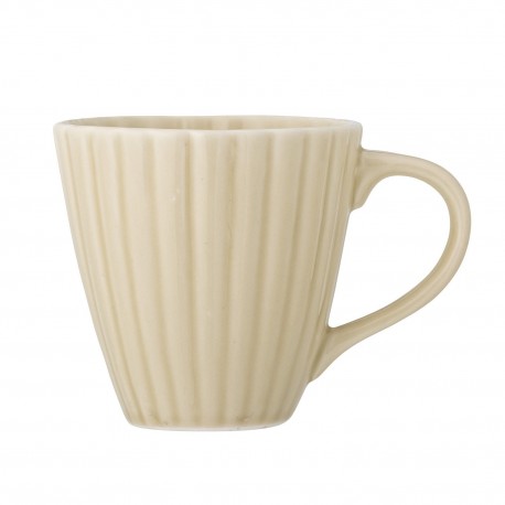 tasse a cafe cotele gres beige creme bloomingville latina