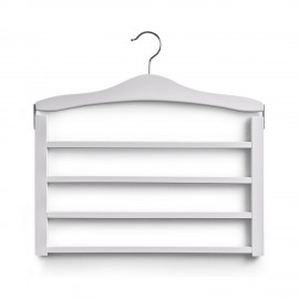 cintre multi pantalons bois blanc zeller