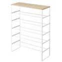 Meuble à chaussures ouvert 6 niveaux Yamazaki Tower
