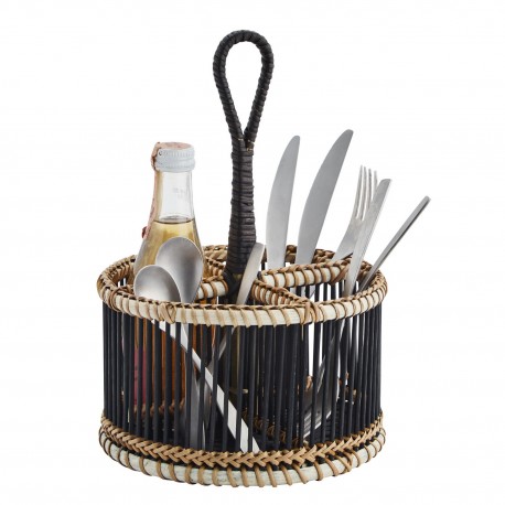 range couverts vertical bambou noir madam stoltz