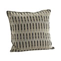grande housse de coussin ikat beige marron motif abstrait madam stoltz