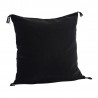 grande housse de coussin noire velours madam stoltz