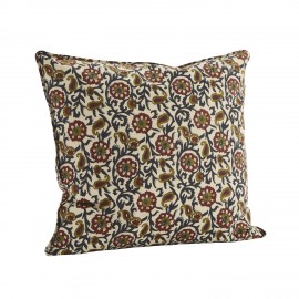 Housse de coussin coton fleuri Madam Stoltz