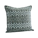 grand coussin tisse ikat vert menthe madam stoltz