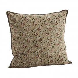 grande housse coussin grege imprime fleuri madam stoltz