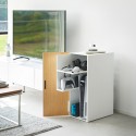 Armoire rangement bureau console jeux Yamazaki Tower