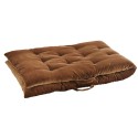 grand matelas banquette chic velours orange rouille brique madam stoltz