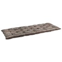 grand matelas de sol assise tisse ikat motif marron brun madam stoltz