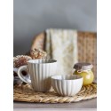 petit bol petit dejeuner gres cotele beige vanille bloomingville