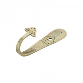 patere murale doree decorative fer forge artisanal madam stoltz