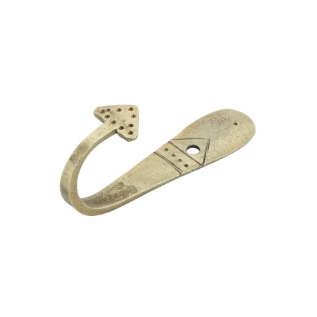 patere murale doree decorative fer forge artisanal madam stoltz