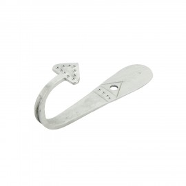 crochet mural fer forge argent artisanal madam stoltz