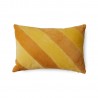 coussin chic canape salon jaune velours raye hk living