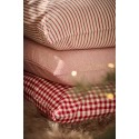 grande housse de coussin carre petits carreaux rouge blanc ib laursen