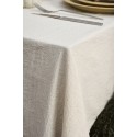 nappe carree unie beige coton lin naturel ib laursen