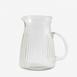 carafe a eau verre strie nordal perilla