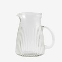 carafe a eau verre strie nordal perilla