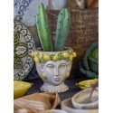 cache pot tete style sicilien decoration baroque citron bloomingville limone