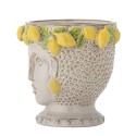 cache pot tete style sicilien decoration baroque citron bloomingville limone