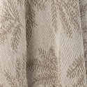 plaid chic beige marron coton recycle bloomingville gabriela