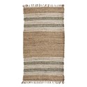 petit tapis en jute naturel rayures madam stoltz