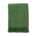 couverture plaid laine recyclee vert klippan true