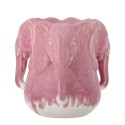 petit vase ceramique rose elephants bloomingville pontus