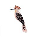 oiseau decoratif mural papier huppe studio roof hoopoe