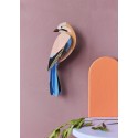 oiseau papier decoratif mural geai studio roof jay
