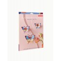 Papillons décoration murale Studio Roof Plum Fringe Butterflies