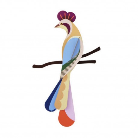 Oiseau du paradis mural décoratif Studio Roof Sunda
