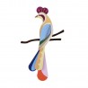 oiseau du paradis mural decoratif carton studio roof sunda