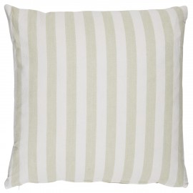 grande housse coussin rayures vert clair coton ib laursen
