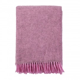 plaid rose laine agneau klippan gotland