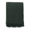 plaid laine agneau gotland klippan vert fonce