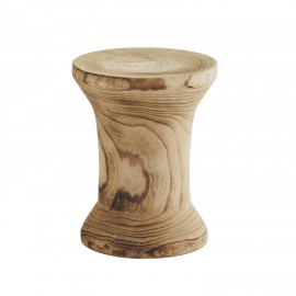 petit tabouret bois brut madam stoltz