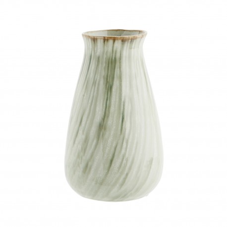 Vase gres vert jade madam stoltz
