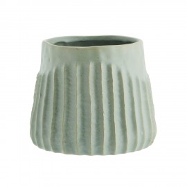 cache pot gres vert pastel jade texture artisanal madam stoltz