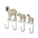 portemanteau enfants moutons metal blanc bloomingville dolly