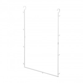 optimiseur dressing barre de penderie a suspendre yamazaki smart 2