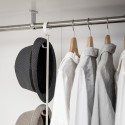 optimiseur dressing barre de penderie a suspendre yamazaki smart 2